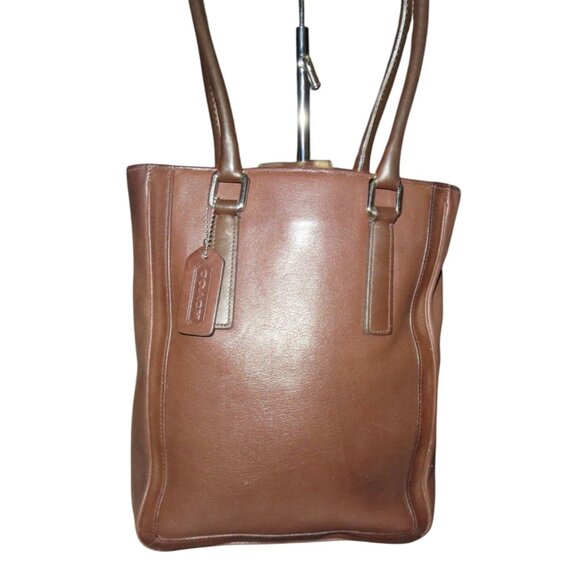 Coach Handbags - COACH 2001 Bonnie Cashin Legacy Brown glove tanned leather Leather Bucket Tote